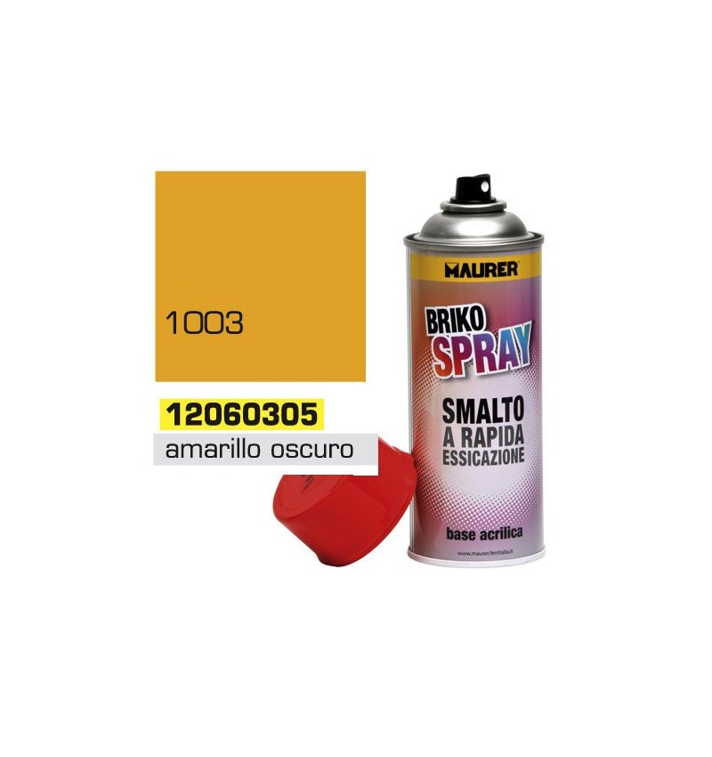 Spray Pintura Amarillo Oscuro Señal 400 ml.