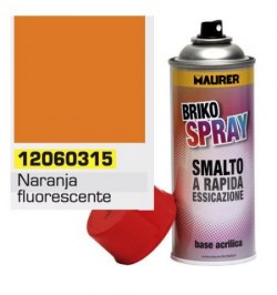 Spray Pintura Naranja Fluorescente 400 ml.