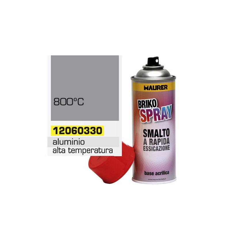 Spray Pintura Resistente Altas Temperaturas Aluminio   400 ml.