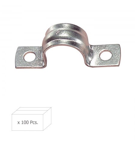 Grapa Metalica 2 Patas     22 mm. Wolfpack Caja 100 unidades