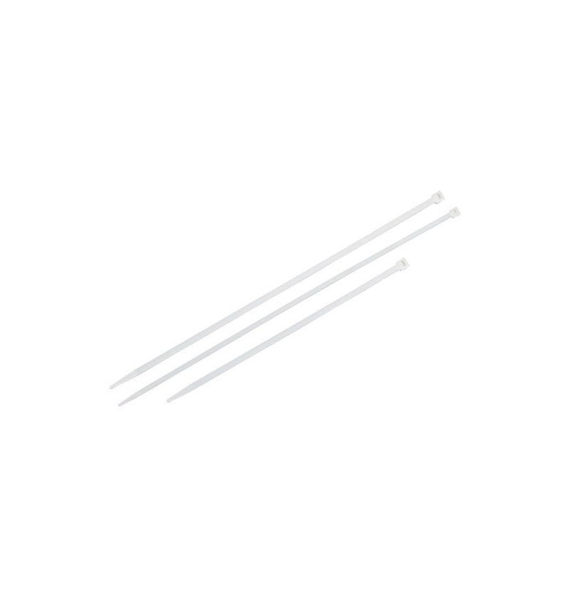 Bridas Nylon 100% Natural 3,5x200 mm. (Bolsa 100 Unidades)