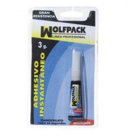 Pegamento Ciano Acrilato Wolfpack  3 Gramos