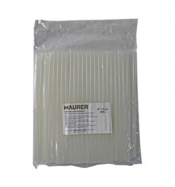 Silicona En Barra (Bolsa de 0,4 kg.) Transparente 7,4 mm.