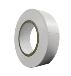 Cinta Aislante 10 m. x 19 mm. Blanca Uso doméstico