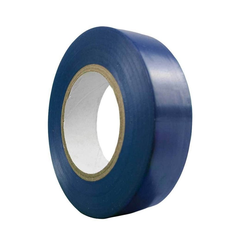 Cinta Aislante 20 m. x 19 mm.  Azul Uso doméstico