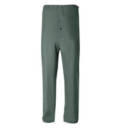 Traje de Agua Impermeable Verde Pvc         Talla 7-L