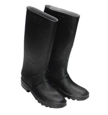 Botas Goma Altas Negras Nº 45 (Par)