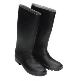 Botas Goma Altas Negras Nº 47 (Par)