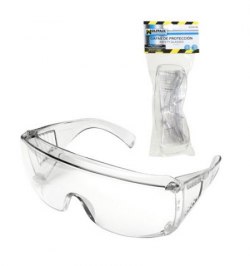 Gafas Proteccion En166 Patillas Fijas Transparentes