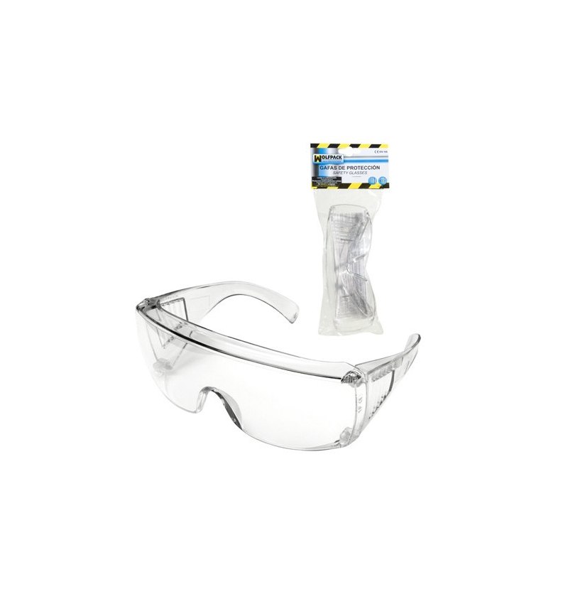 Gafas Proteccion En166 Patillas Fijas Transparentes