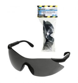 Gafas Proteccion En166 Patillas Ajustables Gris
