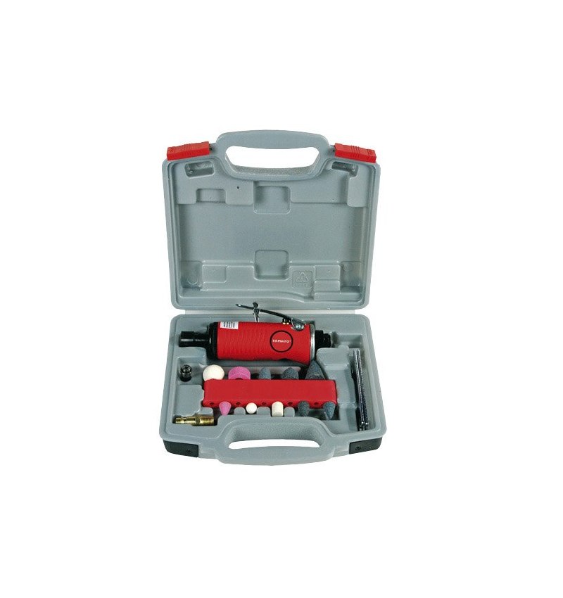 Amoladora Neumatica Recta Yamato + Kit 15 Piezas