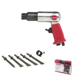 Martillo Neumatico Yamato Hexagonal Con 5 Cinceles