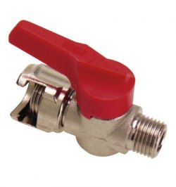 Llave Paso Con Tuerca Bayoneta 1/4 (Blister 1Pieza)