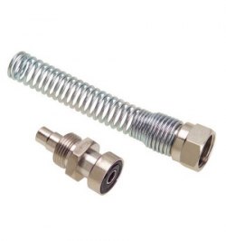 Racor Bayoneta Con Muelle Manguera 6x8 (Blister 1Pieza)