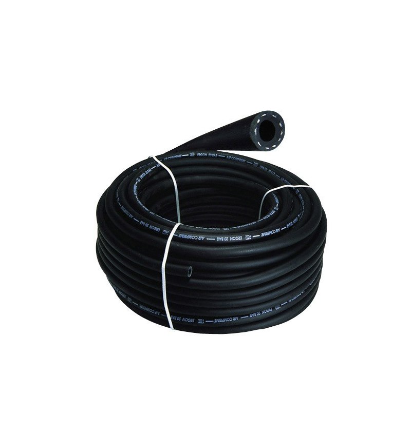 Manguera Aire Comprimido Negro   6x14mm. 20 bares Rollo 50 metros