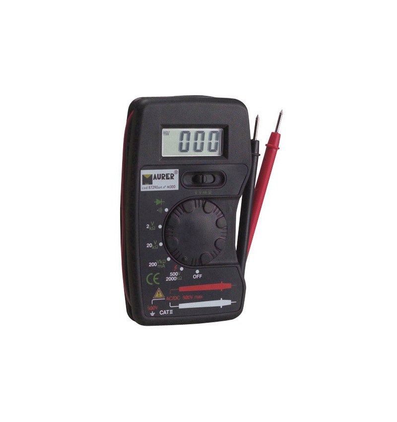 Polimetro Digital Maurer Bolsillo Profesional