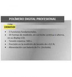 Polimetro Digital Maurer Profesional