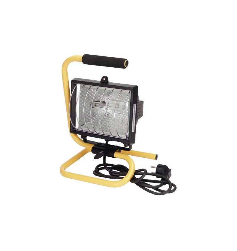 Foco Halogeno 500 W. con lampara 400 W. Ahorro y asa
