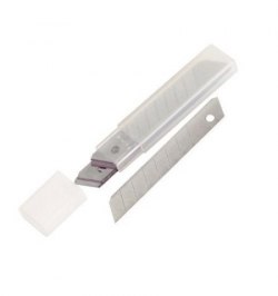 Hoja Cutter Maurer 18 mm. (Estuche 10 Piezas)