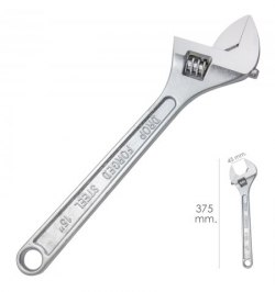 Llave Ajustable Moleta        15"