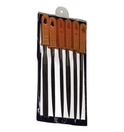 Juego Limas Hierro Pequeñas Surtido 6 Piezas