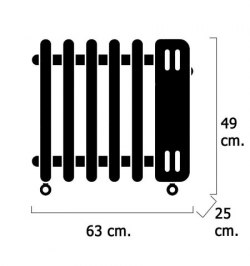Radiador Aceite 2500w 11 Elementos