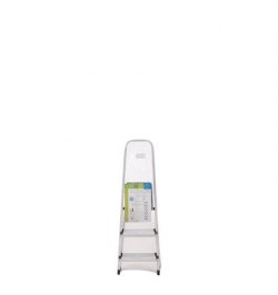 Oryx Escalera Aluminio 3 Peldaños Plegable, Uso doméstico, Antideslizante, Ligera y Resistente