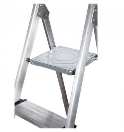 Escalera Aluminio Doméstica Profesional  7 Peldaños (Peldaño de 12 cm.)