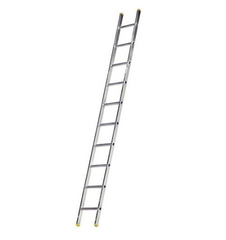 Escalera Aluminio  1 Tramo  10 Peldaños