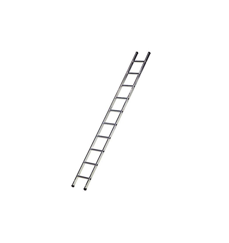 Escalera Aluminio Industrial 300 1 Tramo 12 Peldaños