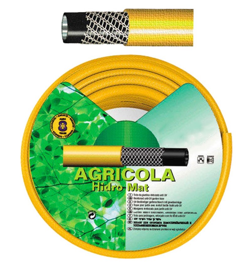 Manguera Jardin Hidro Mat Ø 30 mm. - 1 1/4"   Rollo 25 Metros