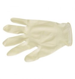 Guantes Desechables Latex Talla 9 XL  Caja 100 Unidades