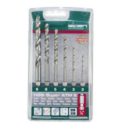 Estuche Brocas Alpen Hexagonal Hss    6 Piezas