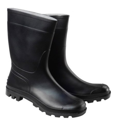 Botas Goma Bajas Negras Nº 43 (Par)