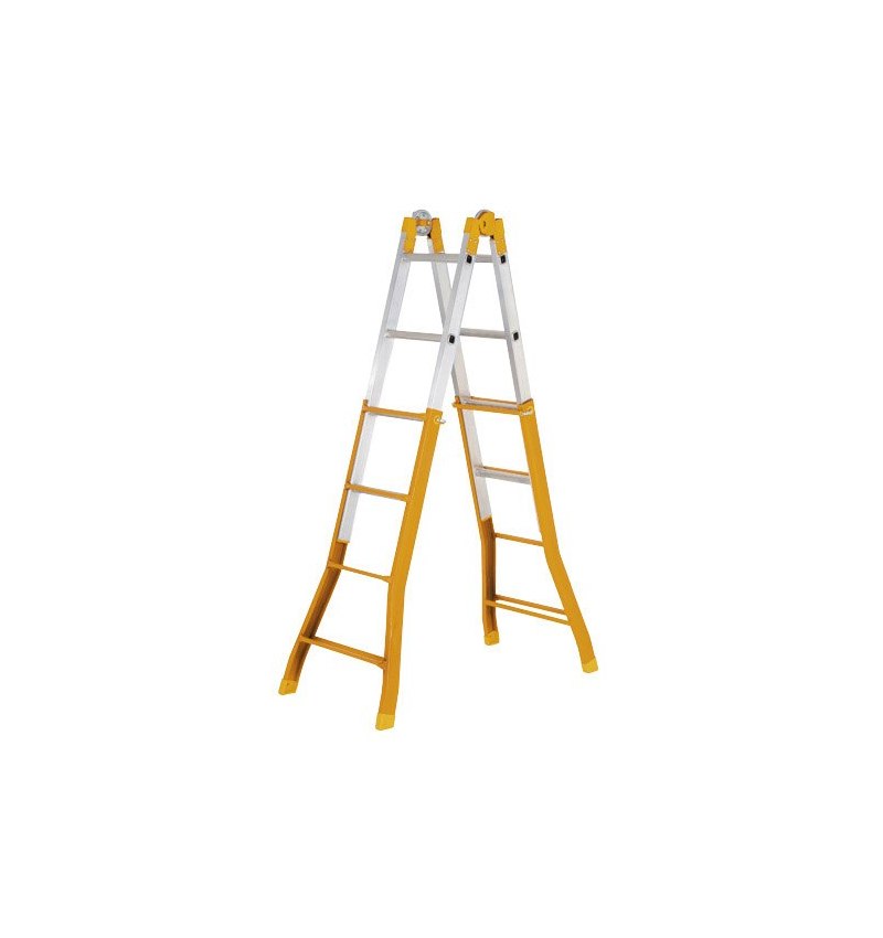 Escalera Telescópica Mixta Wolfpack 4+5 Peldaños