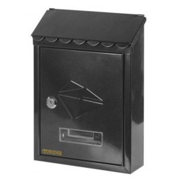 Buzón Maurer Exterior 21x30x6,8 cm. Negro