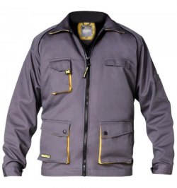 Chaqueta de Trabajo Gris/Amarillo Talla 56/58 XL