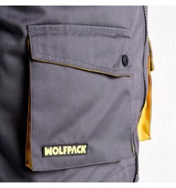 Chaqueta de Trabajo Gris/Amarillo Talla 56/58 XL
