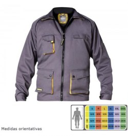 Chaqueta de Trabajo Gris/Amarillo Talla 56/58 XL