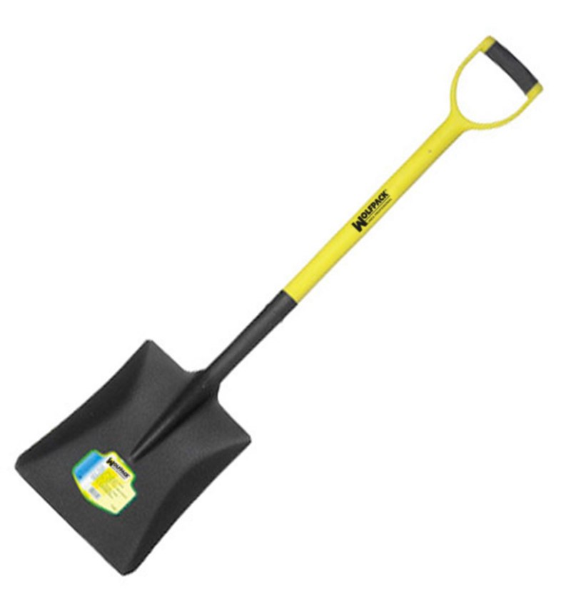 Pala Mango Fibra Vidrio Cuadrada Mango Anilla Nº 3