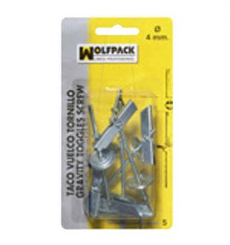 Taco Vuelco Tornillo M 5     (3 Piezas)