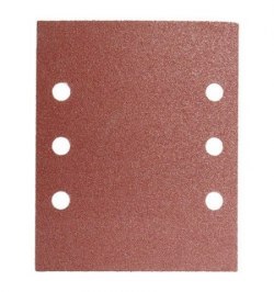Lija Recambio Con Velcro 114x140 mm. Con Agujeros Grano  80 (10 Piezas)