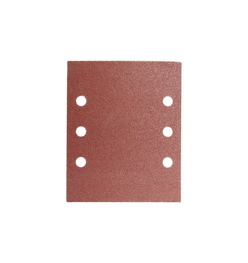 Lija Recambio Con Velcro 114x140 mm. Con Agujeros Grano  80 (10 Piezas)