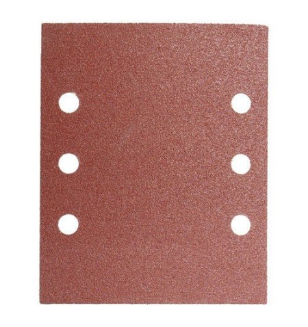 Lija Recambio Con Velcro 114x140 mm. Con Agujeros Grano  120 (10 Piezas)