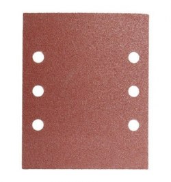 Lija Recambio Con Velcro 114x140 mm. Con Agujeros Grano  180 (10 Piezas)