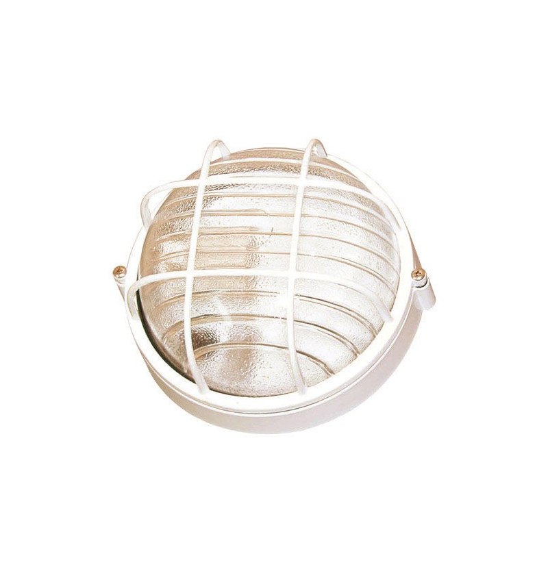 Plafón Industrial IP54 Redondo Blanco