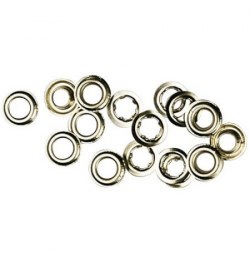 Ojetes Metálicos Pequeños (Bolsa 200 unidades)