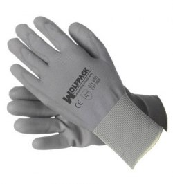 Guantes Poliuretano / Nylon Impregnado  7" (Par)