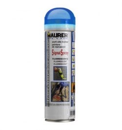 Spray Pintura Trazador Azul Fluorescente 500 ml.